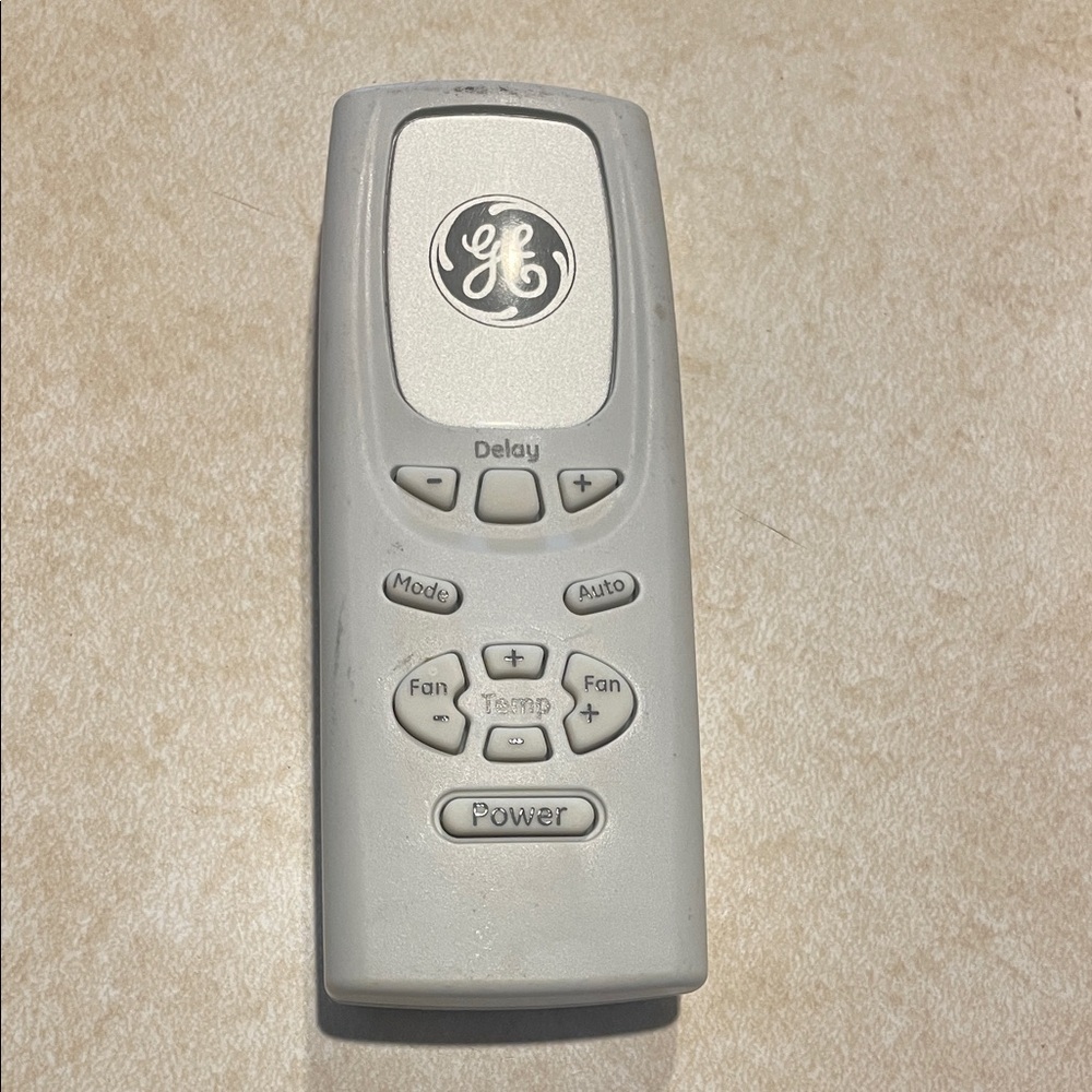 GE A/C unit remote